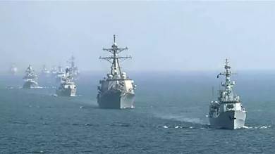​انتهاء مناورات بحرية مشتركة لروسيا والصين وإيران في بحر العرب